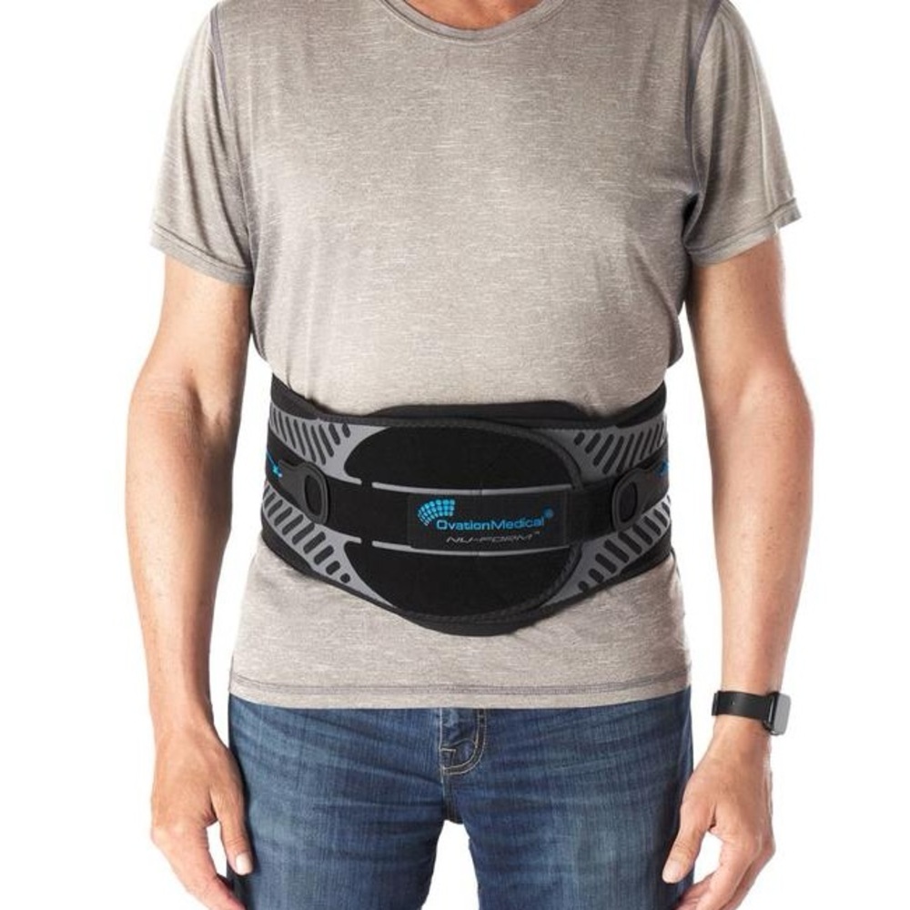 NWT Ovation Medical Nu-Form Universal Lower Back Brace